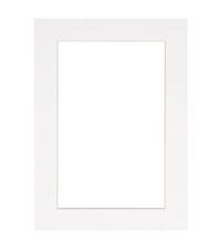 18x24 White Picture Mat Bevel Cut For 13x19 Photo Mat for Frames