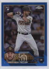 2023 Topps Chrome Update Blue Refractor 69/150 Matthew Batten #USC72 0q3