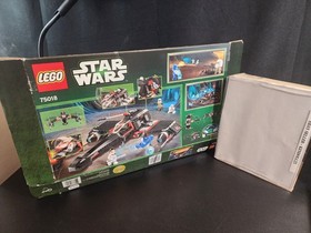Preowned LEGO 75018 Star Wars JEK 14'S STEALTH STARFIGHTER Box ONLY