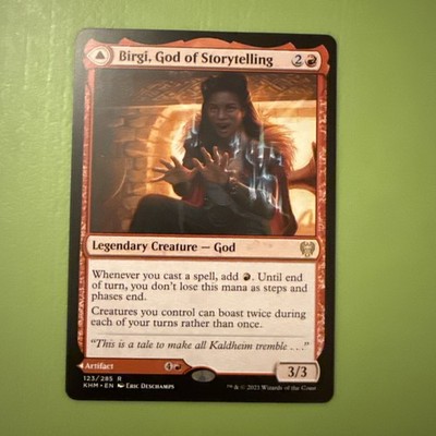 Birgi, God of Storytelling Kaldheim Regular