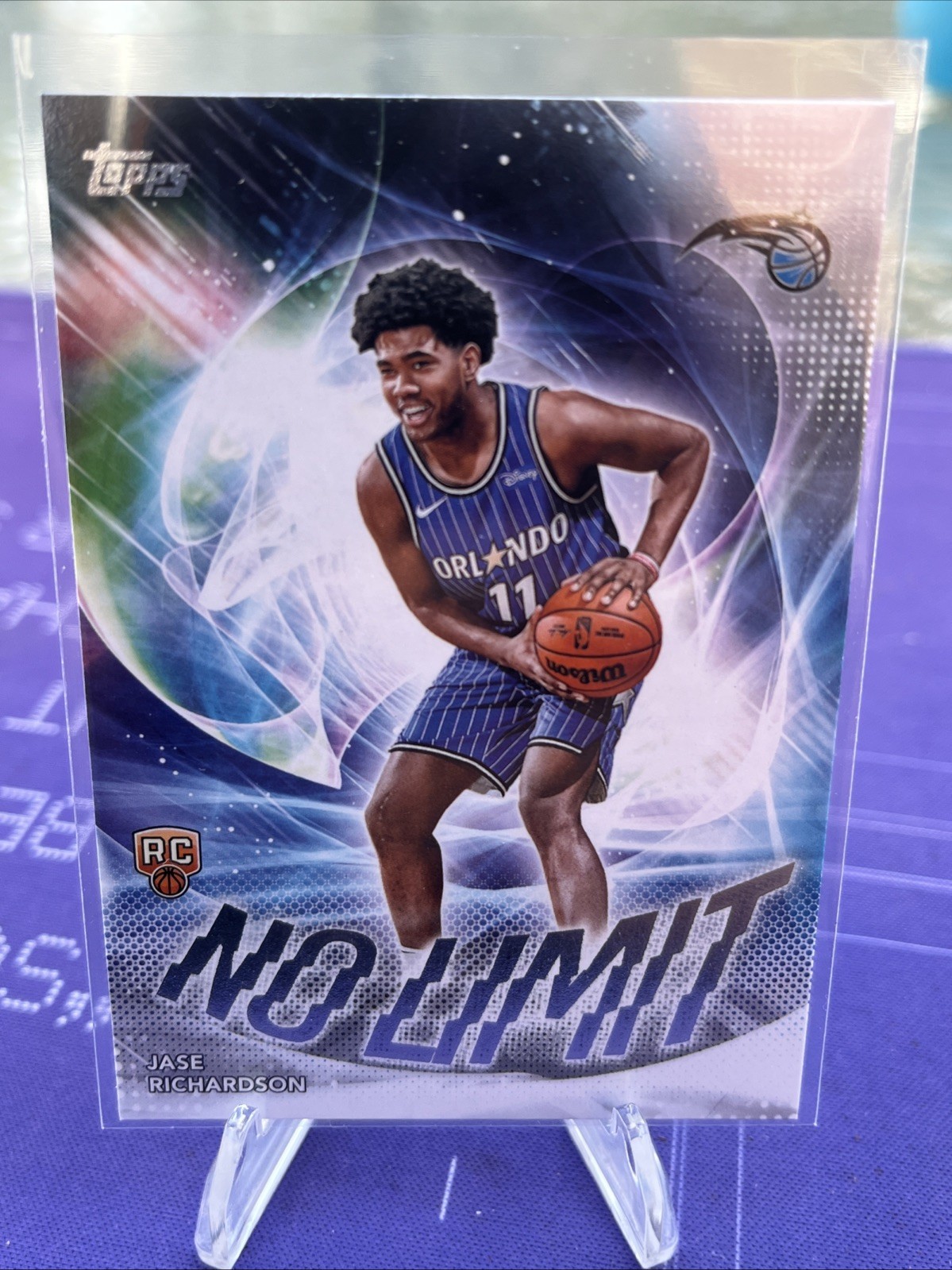 2025-26 TOPPS JASE RICHARDSON RC Rookie No Limit #NL-25 Orlando Magic