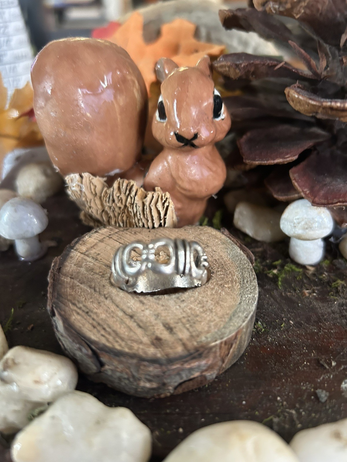 925 Sterling circles  Ring - image 2