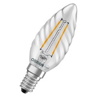 Osram E14 Led Kerzenform Gedreht Star Classic Bw 25 Filament 1.8W Wie 25W Warmwe
