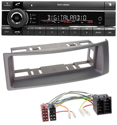 Kienzle Bluetooth MP3 USB DAB Car Stereo for Renault Megane Scenic Classic Convertible