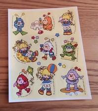 Vintage 1983 Hallmark Cards Rainbow Brite Sticker Sheet