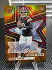 2025 Panini Rookies & Stars Shedeur Sanders Signatures RC Orange Auto /199