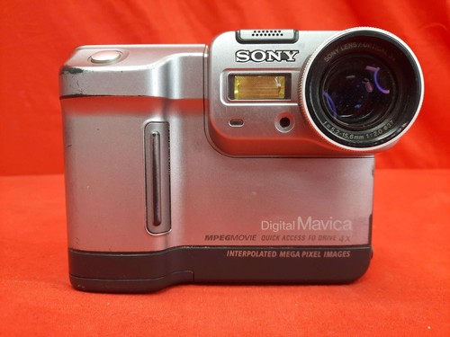 Broken Sony MVC-FD83 Mavica 0.8MP Digital Camera With 3X Optical Zoom ...