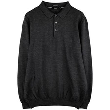 Used Hugo Boss polo knit sweater Men's XL