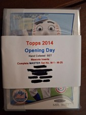 2014 Topps Opening Day - Mascots Insert Set M-1 - M-25 Complete Set