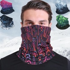Winter Neck Warmer Gaiter Fleece Balaclava Windproof Face Mask for Women Men