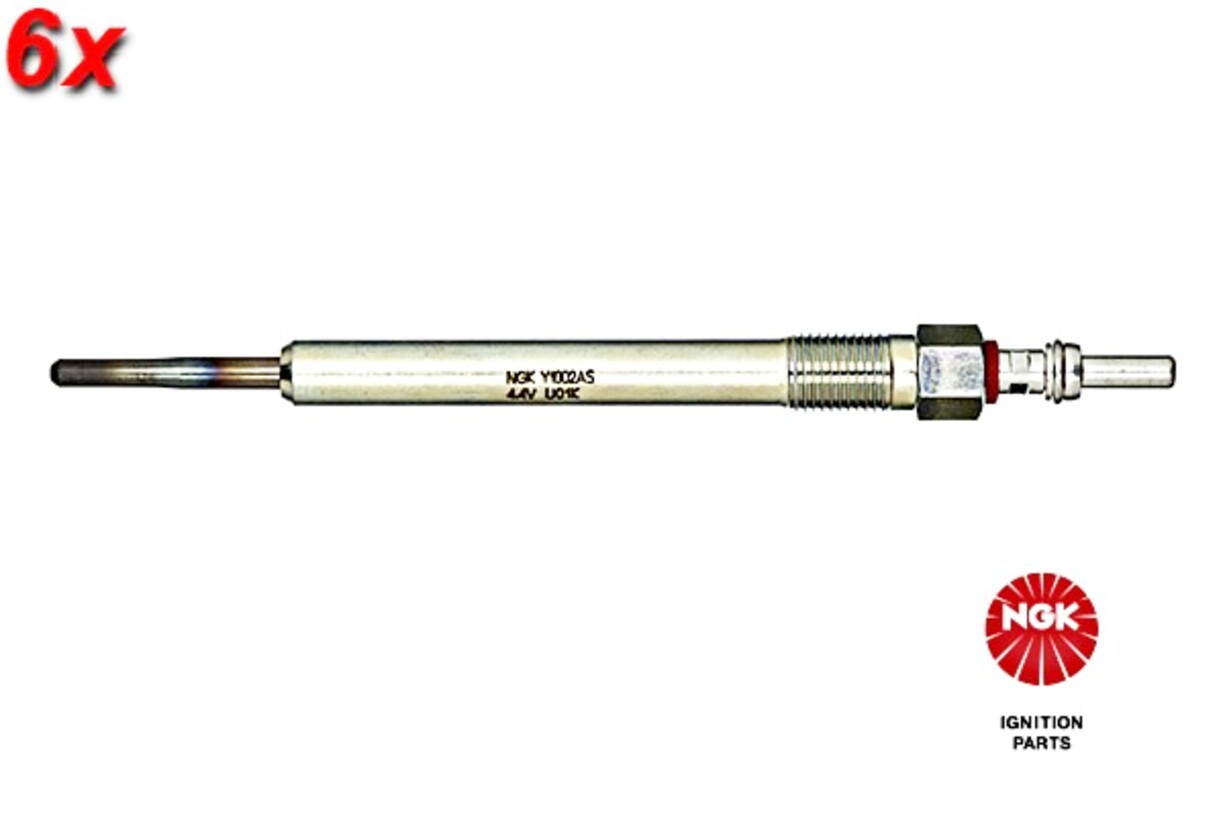 NGK 6x Glow Plug For AUDI A1 BENTLEY PORSCHE SEAT SKODA VW Cc 03-21 03L963319C