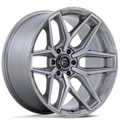 17x9'' Fuel Wheels FC854 Flux 6 Platinum Off-Road Rims(5pcs)