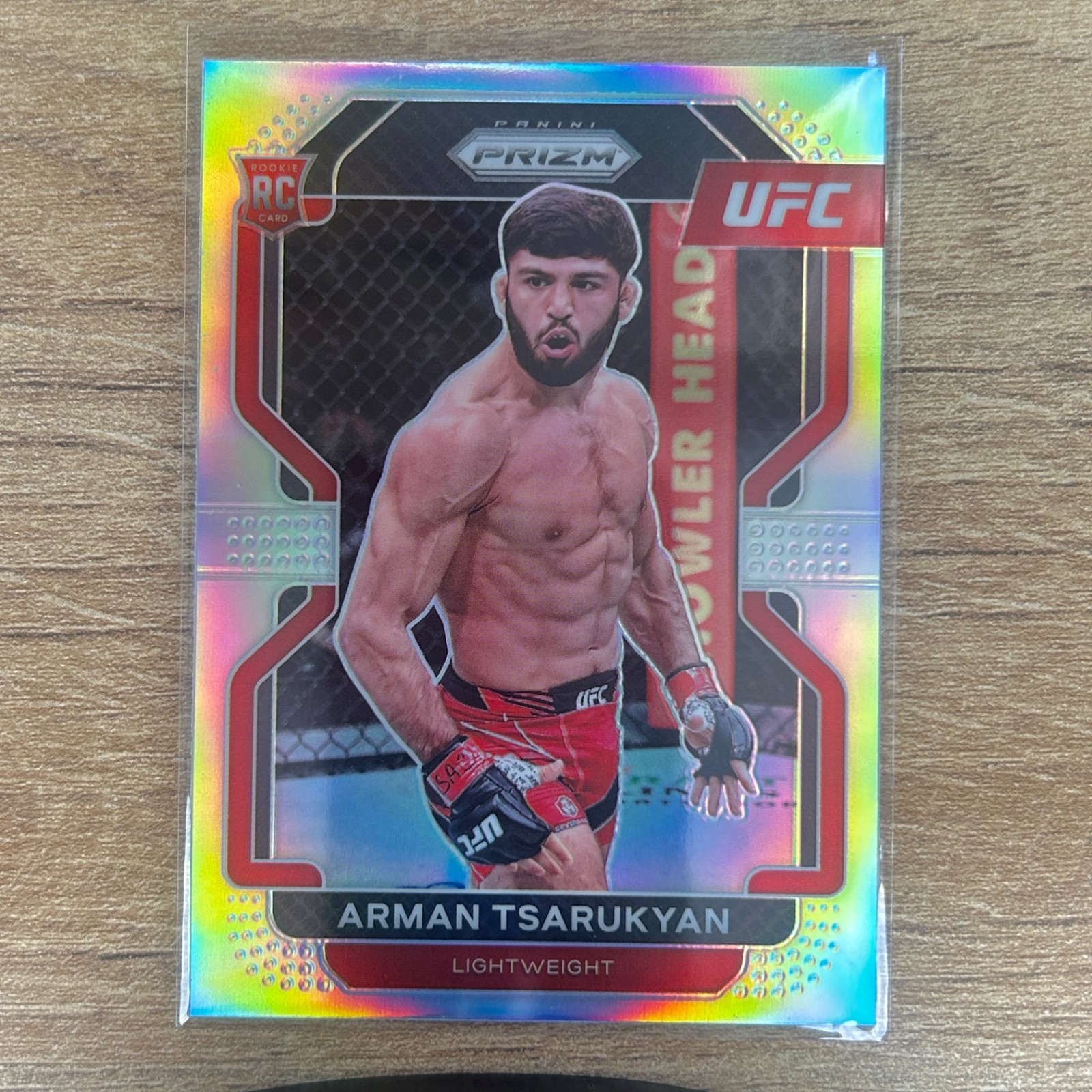 2022 Prizm Arman Tsarukyan Silver RC #187