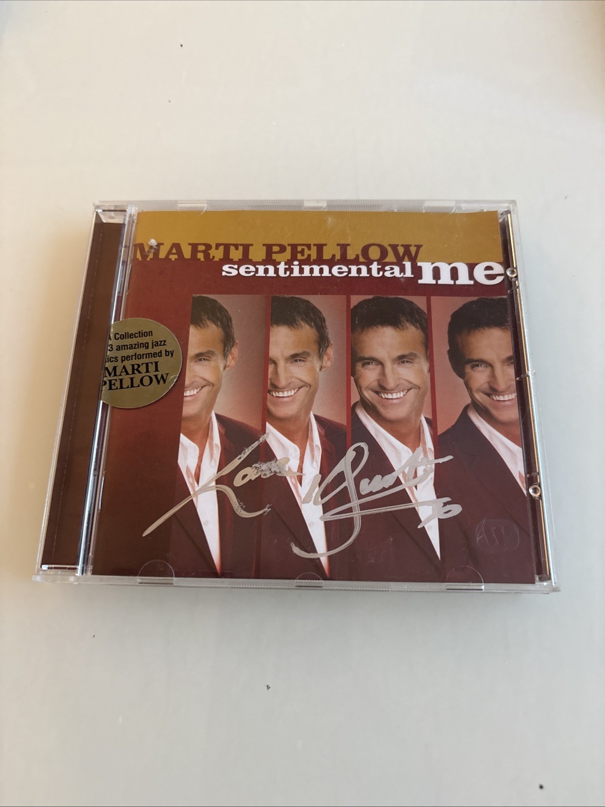 Sentimental Me by Marti Pellow (CD, 2008) Signed! VGC