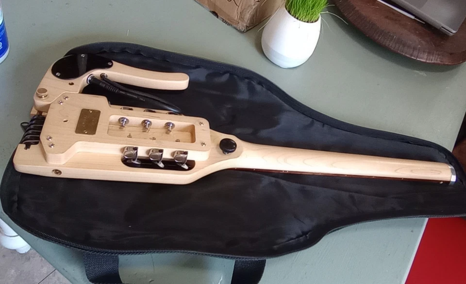 Traveler Hybrid Guitar Pro-Series Standard Acoustic Guitar - Natural Maple Wood - Image 3 of 4