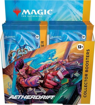 MTG: Magic The Gathering Aetherdrift Collector Booster Box Sealed New English