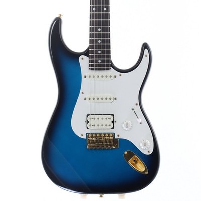 Greco GP-330 Metallic Blue Sunburst Used 1990s Basswood Body w/Soft Case
