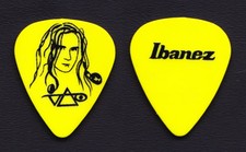Steve Vai Signature Hieroglyph Yellow Guitar Pick - 2005 Real Illusions Tour