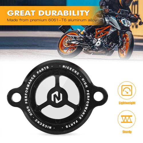 Engine Oil Filter Cover Cap Shockproof For KTM DUKE 125/200/250/390 2016-2023 - Bild 4 von 12