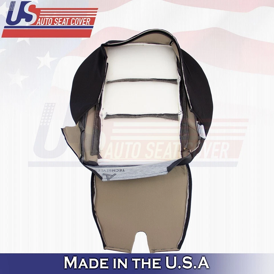 For 2007 to 2015 Nissan Armada Driver Left bottom Cloth seat cover BLACK - Image 3 of 4