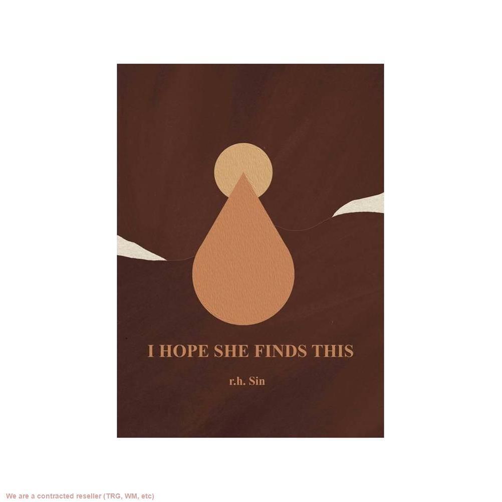 Я надеюсь, Она найдет это - r.h.Sin (В мягкой обложке)