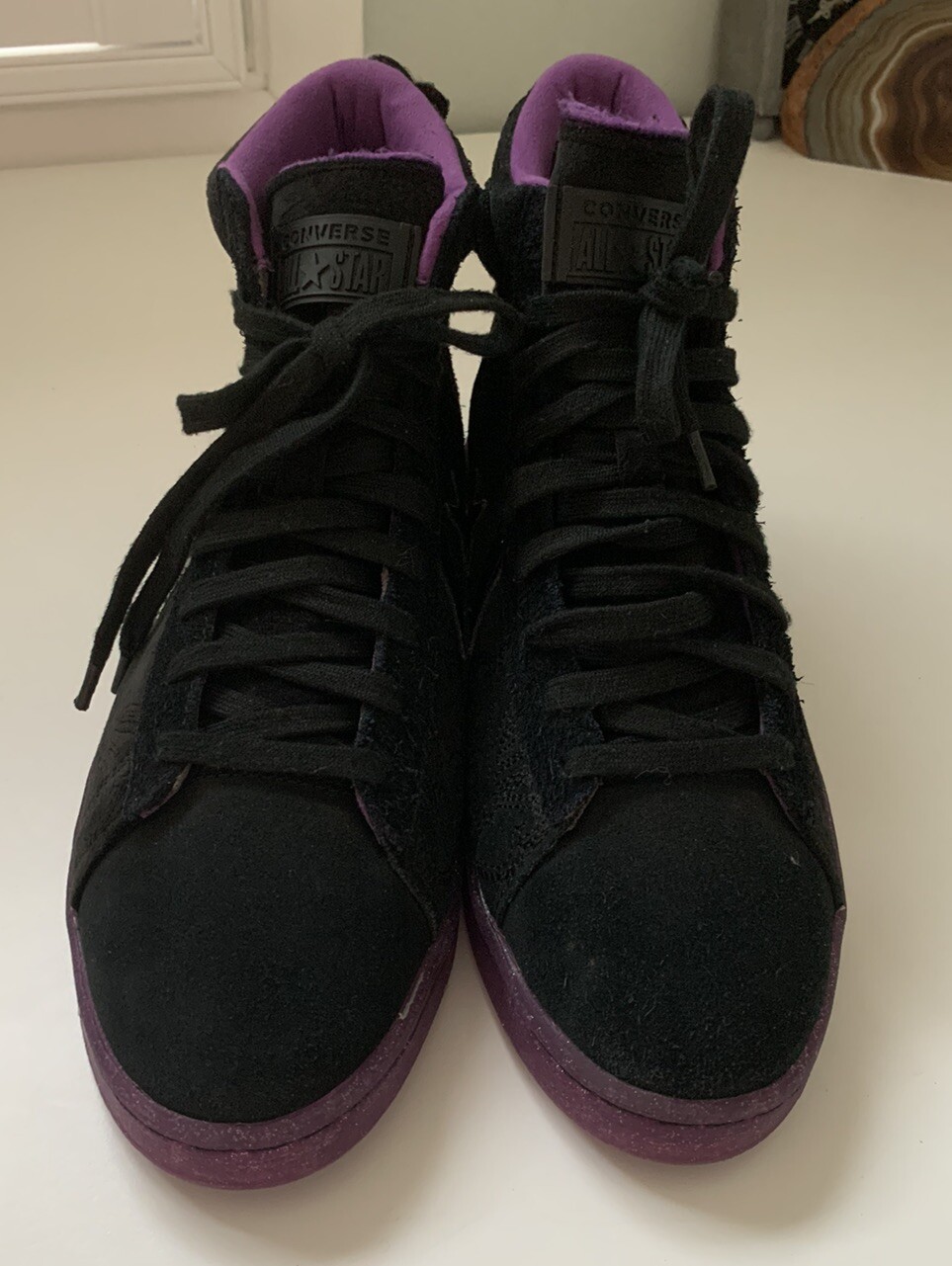 Converse Pro Leather High x Joe Freshgoods Shoes M 9 / W 10.5, Black Purple 2020 thumbnail 2