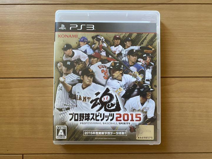 PlayStation 3 Pro Baseball Spirits 2015 PS3 Konami Sony Game From