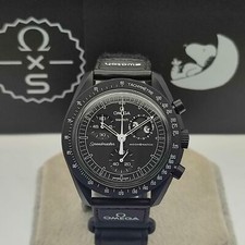 OMEGA Swatch Speedmaster Mission to the Moon Phase SO33B700