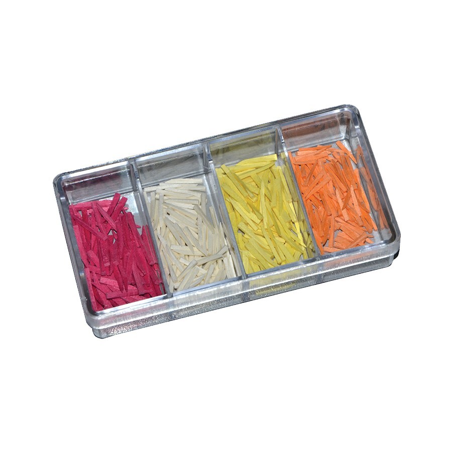 KIT DE CUÑA DE MADERA Dental MICERIUM ITALY - Juego de variedad de 400