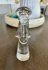 Tuscany Collection Heavy Lead Crystal Angel Vtg.Sleek Design, 24% Lead Crystal