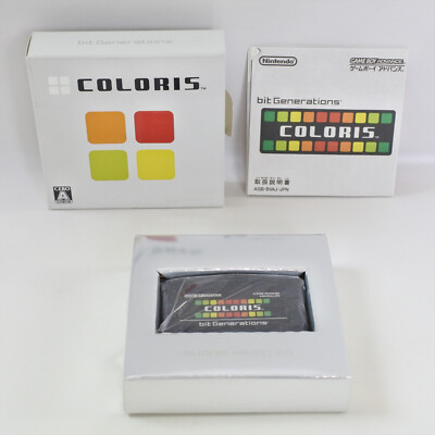 Gameboy Advance COLORIS Bit Generations GOOD Nintendo 2260 gba | eBay