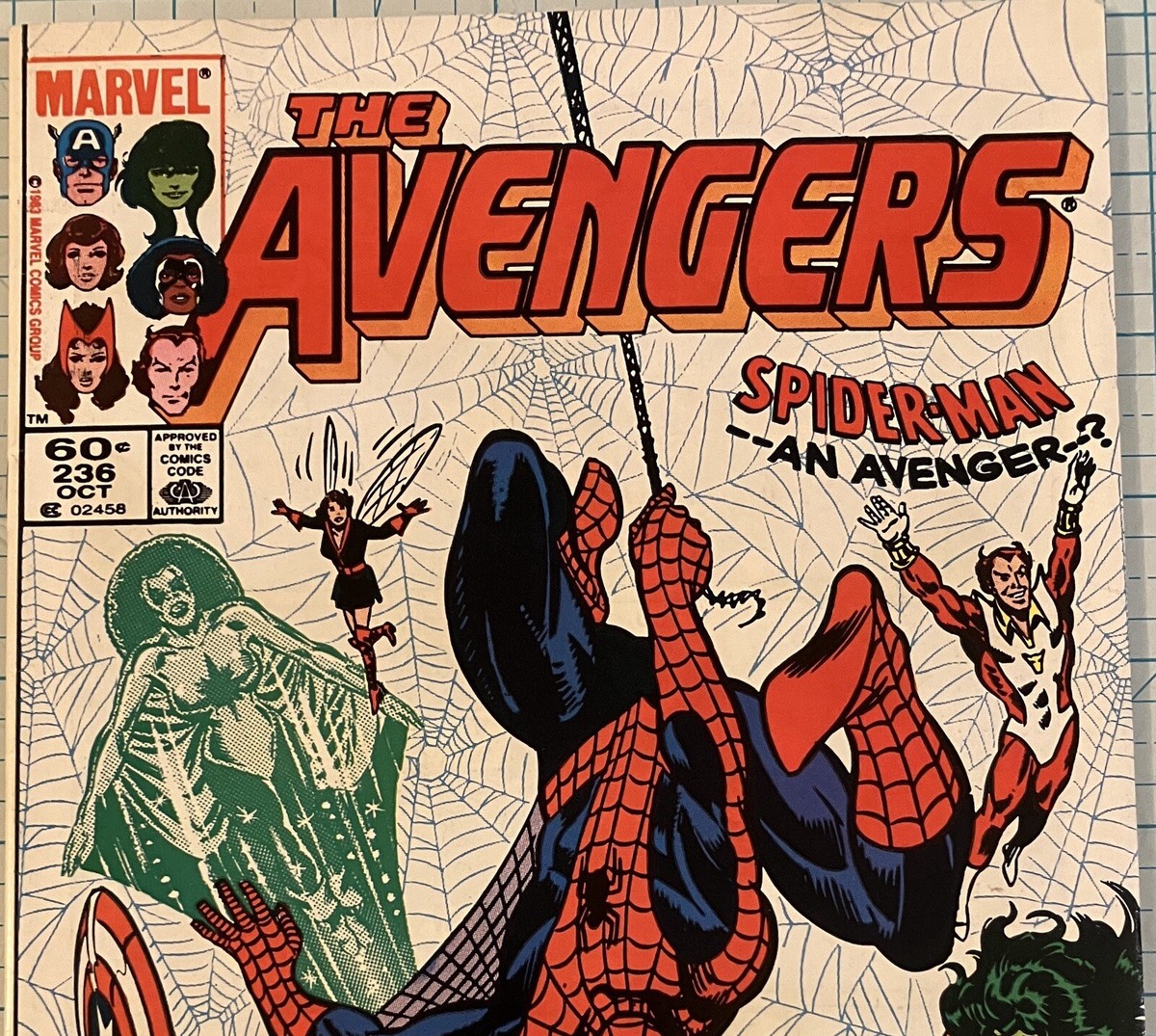 Avengers #236 NM Newsstand Al Milgrom Cover 1983 Marvel Comics