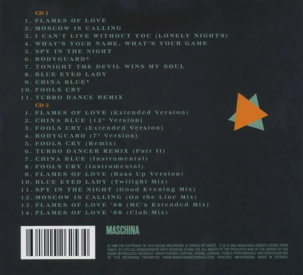 Fancy — 1986«Flames Of Love» (2CD, Expanded Edition) SEALED - Bild 2 von 4