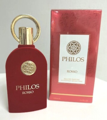 Philos Rosso EDP Perfume By Maison Alhambra  100 ML. Arabic Perfume 