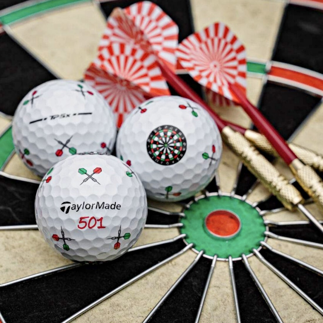 TM TP5x Pix Darts Golf Ball 1 Dozen - Limited Edition 🔸Tracking