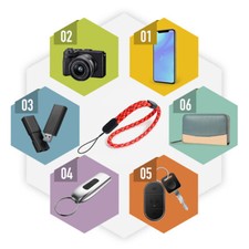 5x Wrist Strap Hand Lanyard Phone Camera USB Flash Drives Keys Cards Adjustable