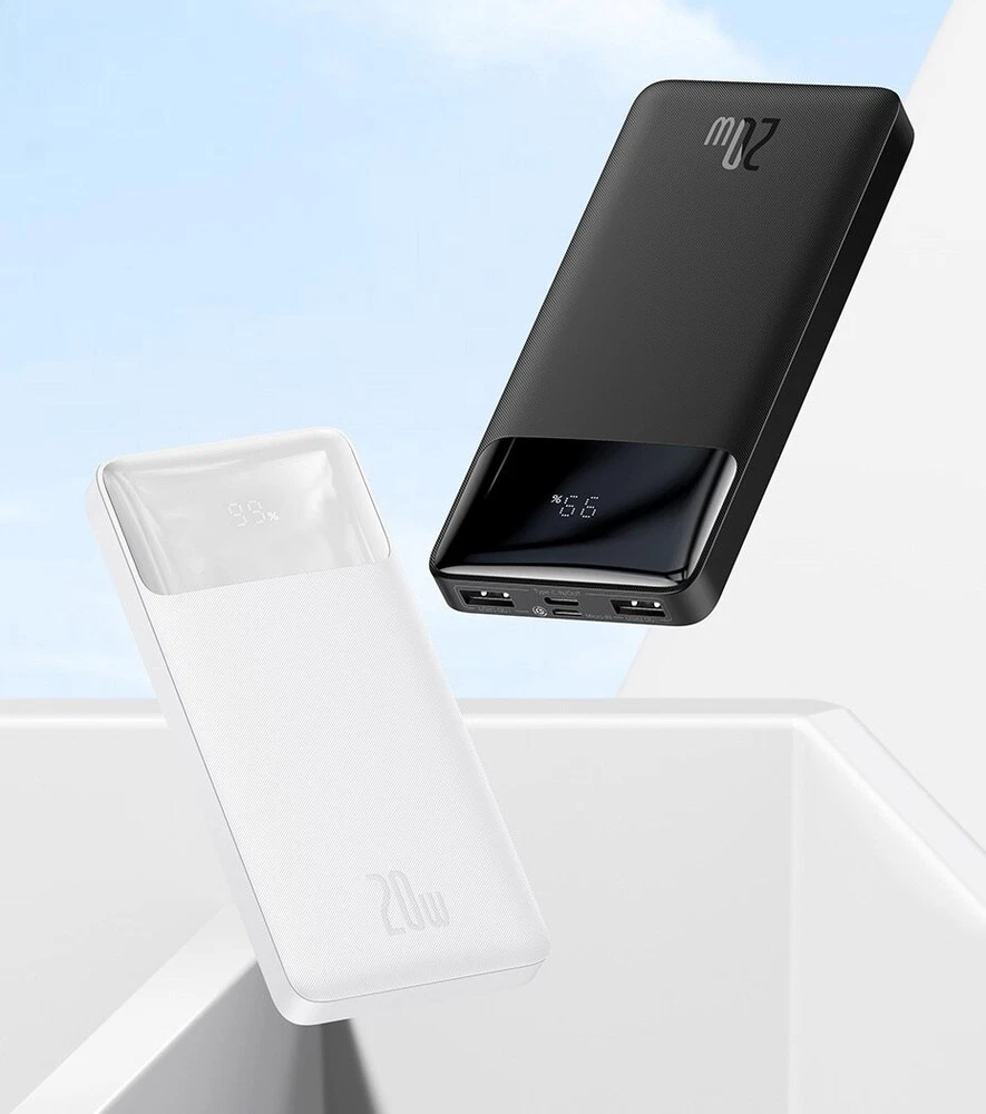 20000mAh High Capacity Power Bank Portable Charger Fast Charging External Battery  