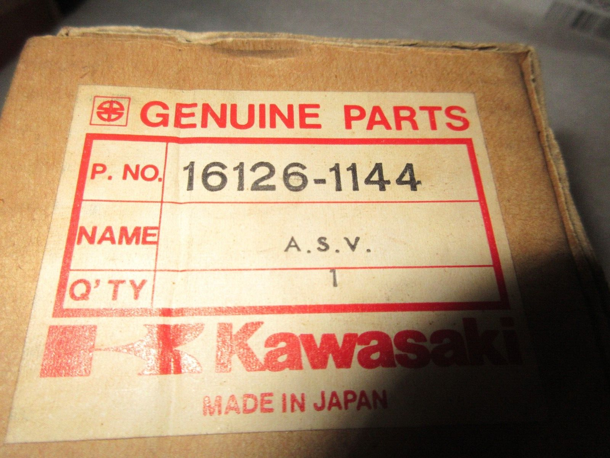 KAWASAKI ZX6 NOS Valve, Air Switch ZX600 ZX11 ZZR600 ZG1000 16126