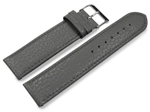Bracelet De Montre En Cuir Souple Grainé Bleu Foncé - Largeurs 12 à 20mm - Watchband Berlin