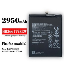 High Quality New Battery Fits With Huawei Nova 2 PIC-AL00 2950mAh HB366179ECW