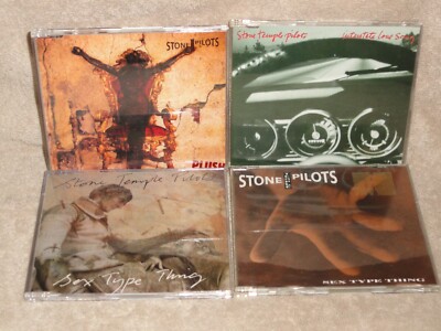 Stone Temple Pilots Interstate Love/Plush/Sex Type Thing single import CD lot