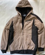 Boys Blue Gear Hooded Zip-Up Jacket - Size Medium 10/12