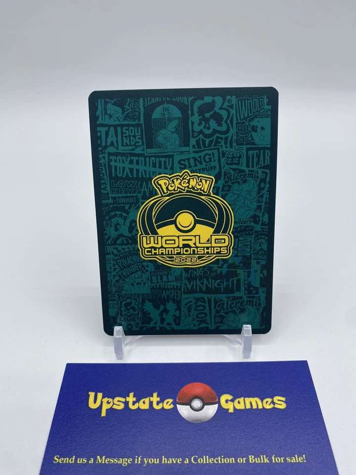 Pokemon 2022 World Championships ADP DECK Hisuian Decidueye V 083/189 - Image 2 of 2