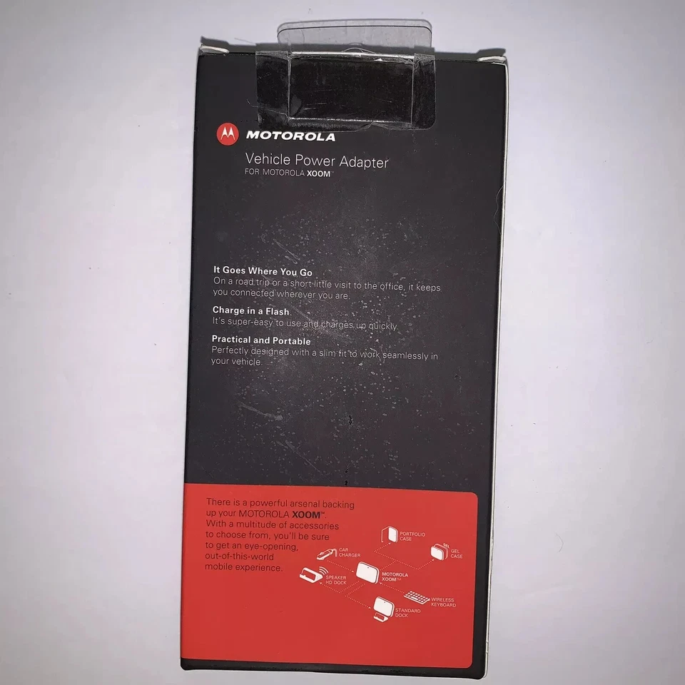 Motorola Vehicle Power Adapter Car Charger for Xoom - Image 3 of 4