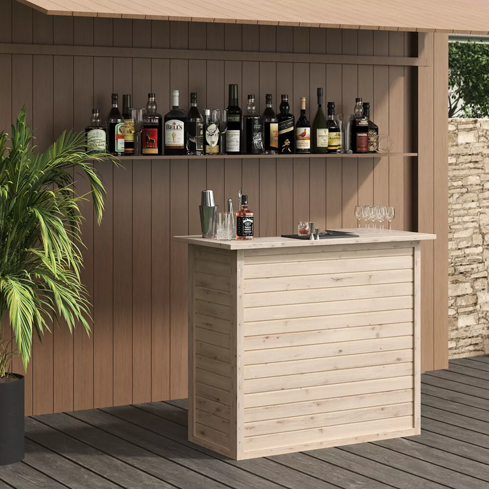 Outdoor bar counter table deals