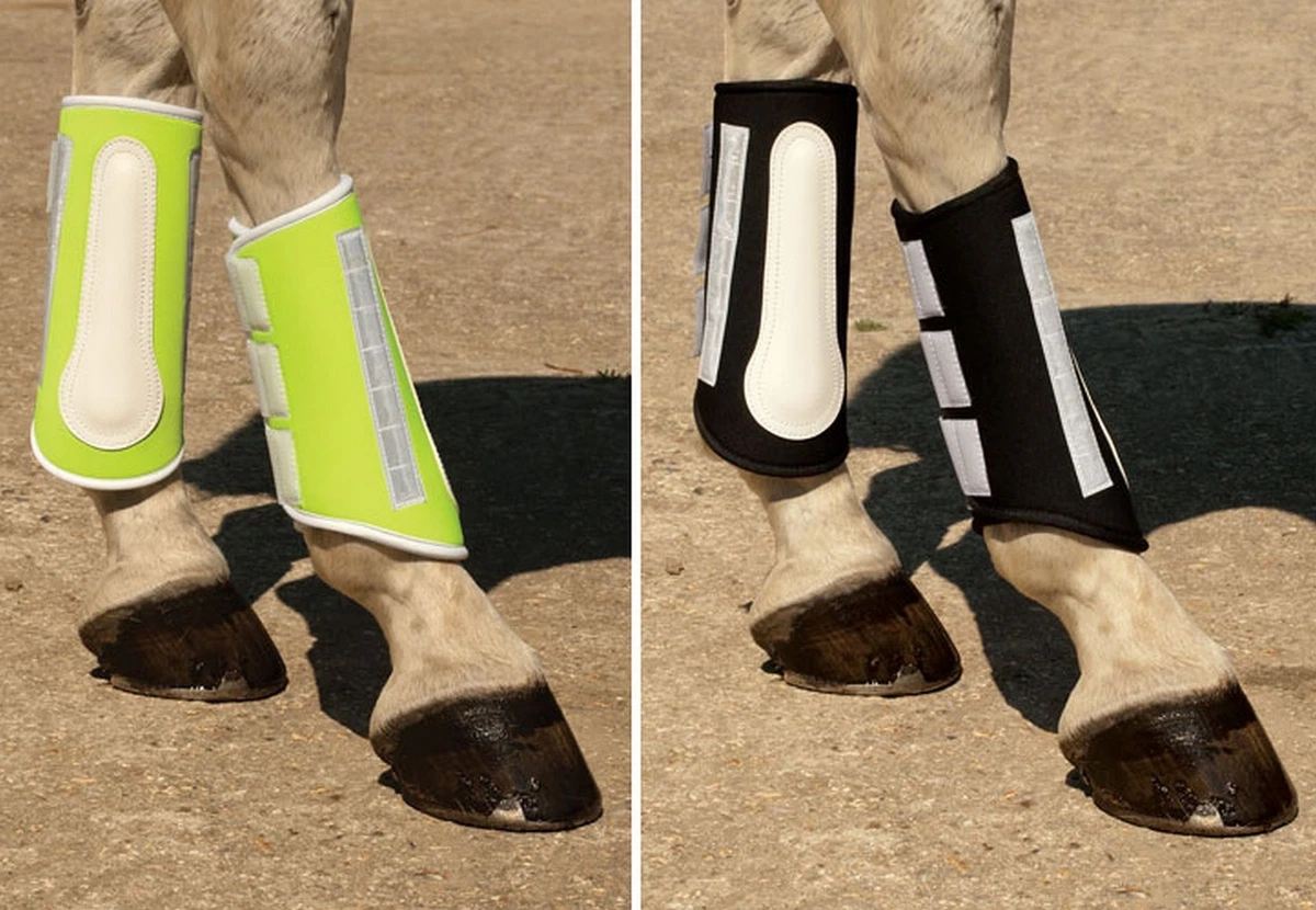 Hi viz brushing boots sale