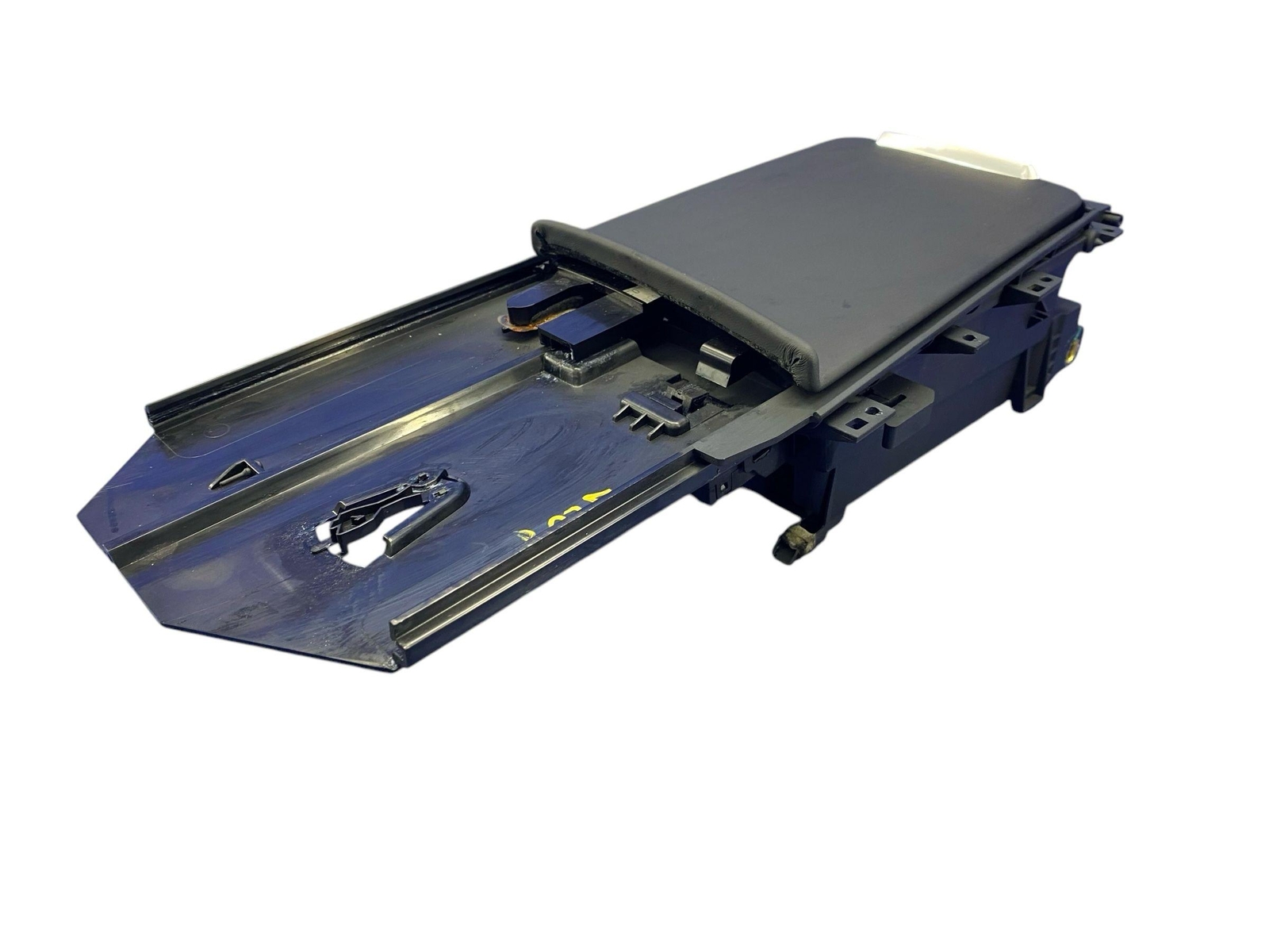 2021 AUDI R8 FRONT CENTER CONSOLE STORAGE COMPARTMENT W/ SLIDING DOOR BLACK OEM