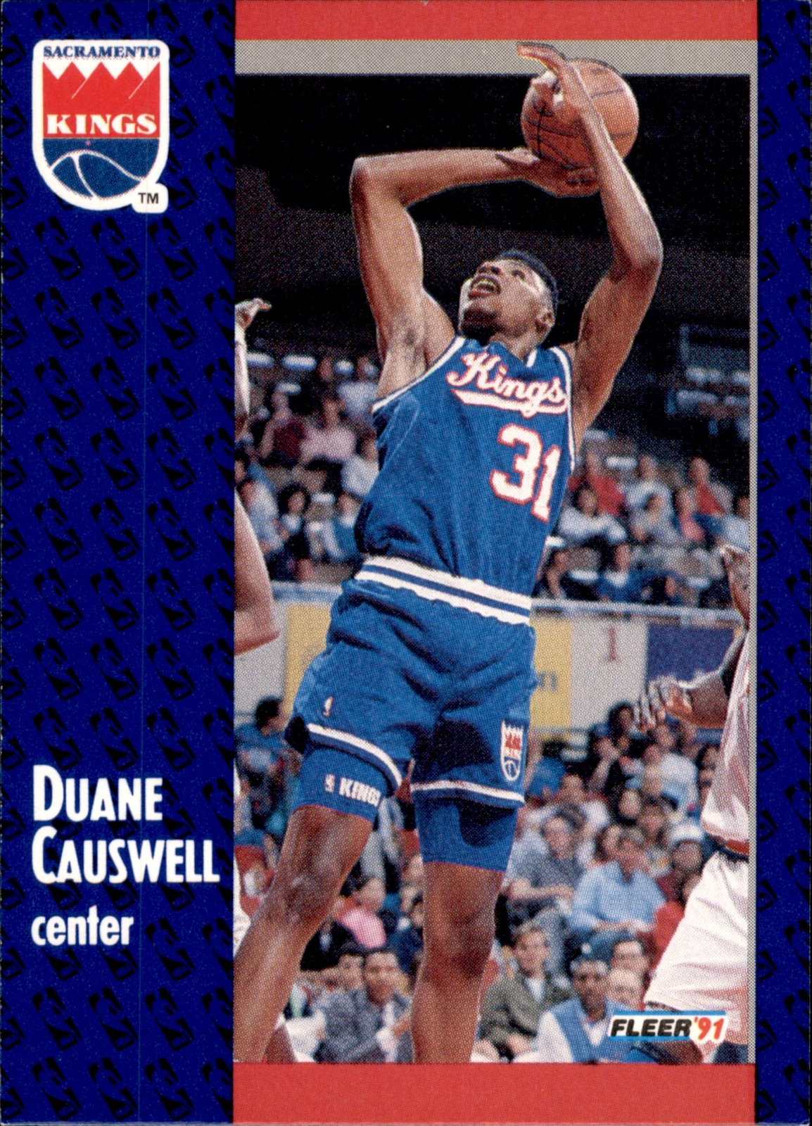 Duane Causwell #175 1991-92 Fleer