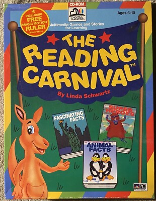 1993 Digital Theater The Reading Carnival PC CD ROM Win Box Only