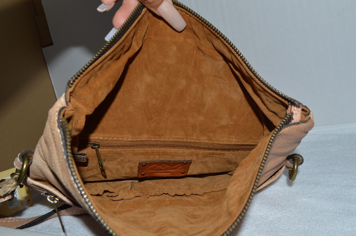 Patricia Nash Washed Denim Luzille Convertible Backpack Patricia Nash Luzille Convertible Backpack - YouTube main image 2
